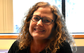 Photo of Database Administrator Kathy O'Shea