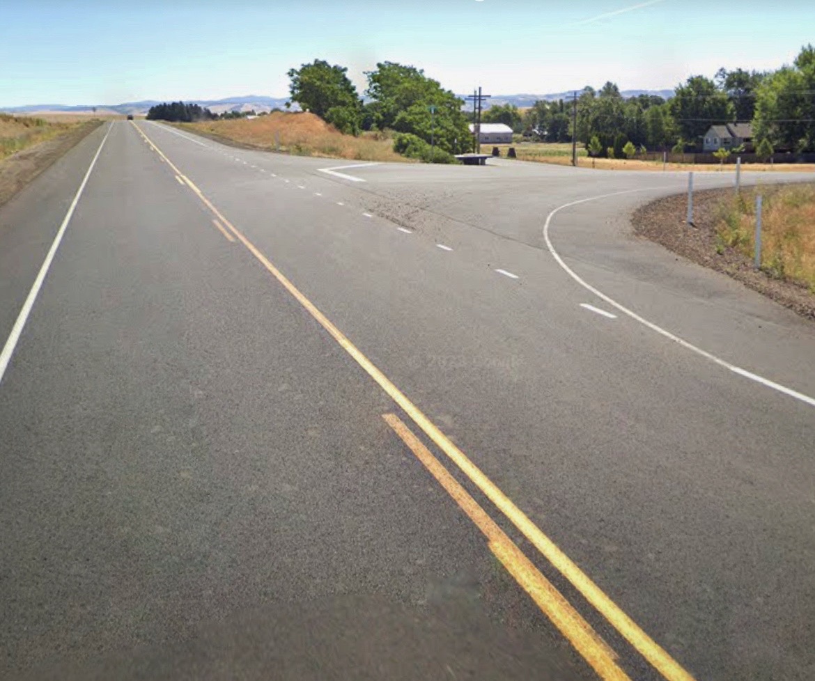 Mill Creek Road Intersection After