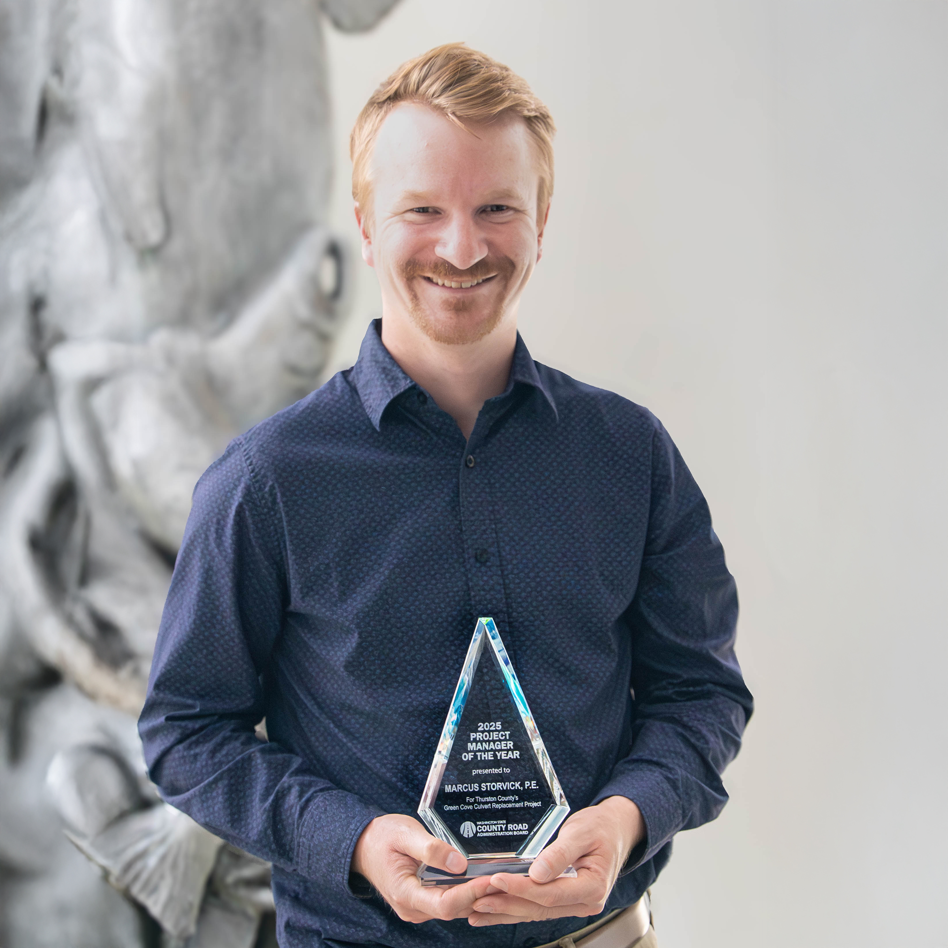 2025 Project Manager of the Year Marcus Storvick