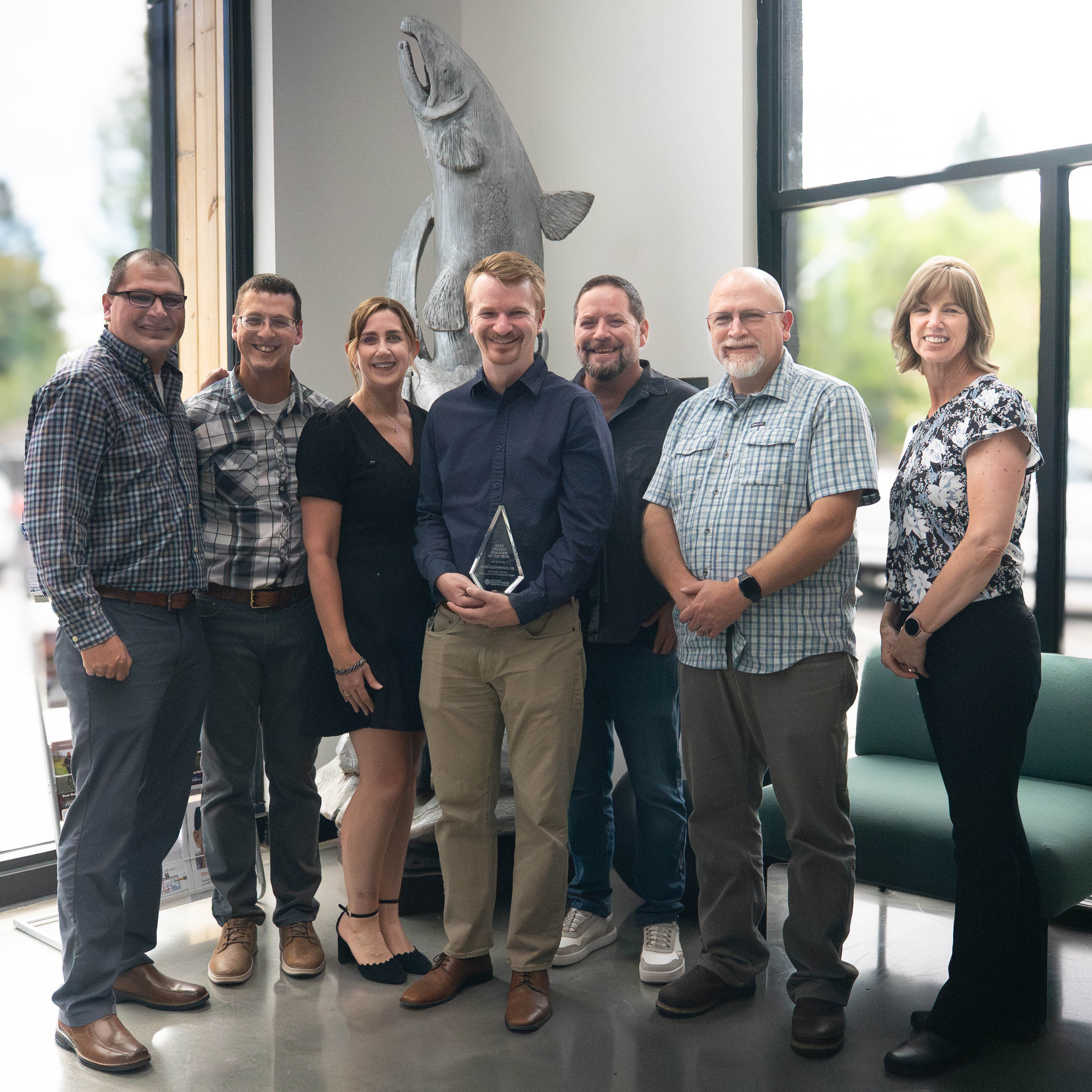 2025 Project Manager of the Year Marcus Storvick